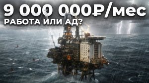 Работа на морской платформе — вот почему вахтовики зарабатывают так много денег…