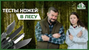 ТЕСТЫ НОЖЕЙ В ЛЕСУ | Kunwu, Rapax, Bestech, ПЕРЕМЕН