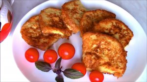 Яичные гренки к завтраку.