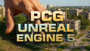 Процедурная генерация контента в Unreal Engine 5 ｜ PCG - контент из алгоритма, магия из пустоты