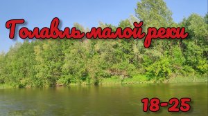 Рыбалка. Голавль малой реки. Мормышинг. МормоКама 18-25