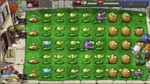 Зомби против растений. 10 уровень