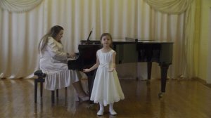 Саночкина Радана. М. Раухвергер «Грибок»