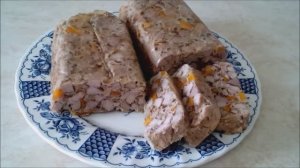 Закуски Мясной рулет К праздничному столу