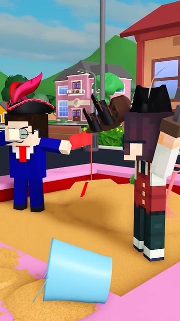 майнкрафт ловушка для школьников