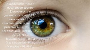 Обновление Глаз и Улучшение Зрения Частотами Райфа.