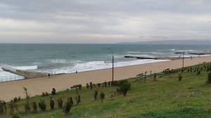 Приморский, шторм