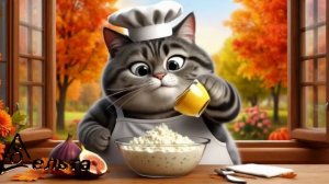 Рецепты от кота-Маркиза. Творожный кекс.