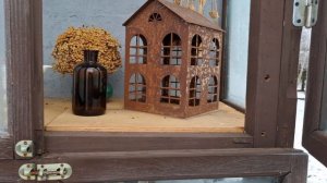 Металлический декор в саду. Ржавая любовь