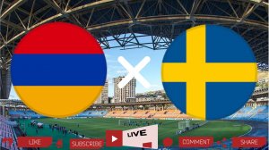 Армения U21 - Швеция U21 | Текстовая трансляция