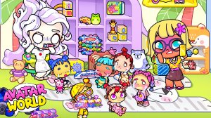 ВИРУС в САДИКЕ 🦠 НА КАРАНТИН ВСЕХ! ♥️AVATAR WORLD ИСТОРИИ♥️