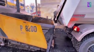 В Керчи обновляют Кооперативный переулок: началась укладка асфальта