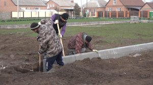 Погода благоустройству не помеха