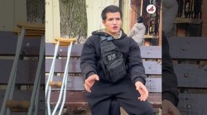 Лишился ноги, но не любви к жизни! История 20-летнего парня из Горловки