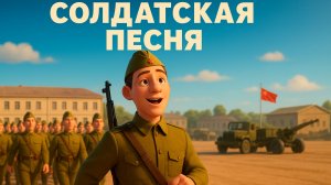 СОЛДАТСКАЯ (ПОХОДНАЯ)!  (“Soldier's (Marching) Song”) —  мультфильм по песне Владимира Высоцкого!
