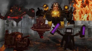 Скибиди туалет неожиданное нападение (4-6 серия+доп. Сцены).