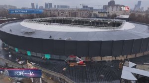 Собянин осмотрел ход реконструкции стадиона "Торпедо"