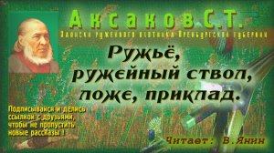 Аксаков С.Т. "Записки ружейного охотника..." Часть №1