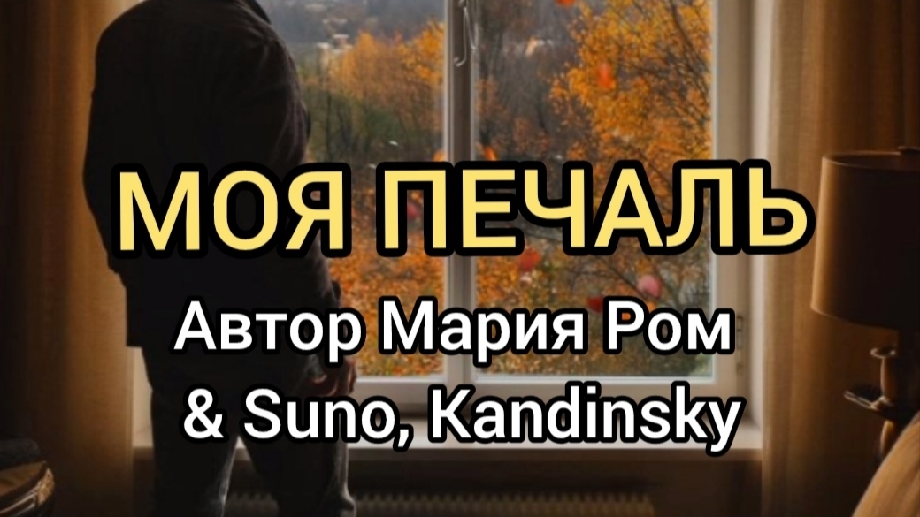 МОЯ ПЕЧАЛЬ Автор Мария Ром #песня #музыка #марияром смотреть онлайн