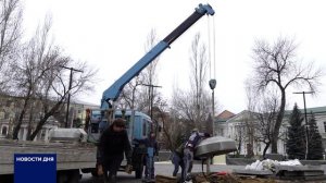 В ОРЕНБУРГЕ ПАМЯТНИК ЛЕНИНУ ВЕРНУЛИ НА МЕСТО