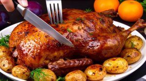 Бомбическая УТКА НА НОВЫЙ ГОД 2026, рецепт сочной утки. Как приготовить утку в духовке!