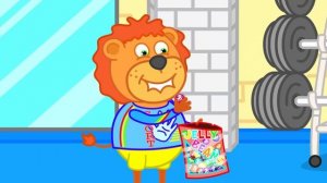 Lion Family на русском - Маша и Леопольд. Преграда - Мультик для детей