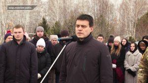 МИХАИЛ КОТЮКОВ ПРИНЯЛ УЧАСТИЕ В ЦЕРЕМОНИИ ПРОЩАНИЯ С ГЕРОЕМ РОССИИ МИХАЙЛОВЫМ В ШАРЫПОВО
