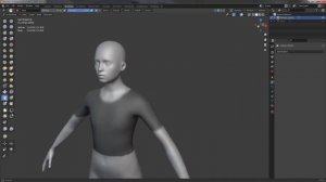 Как сделать одежду для персонажа в Блендере.