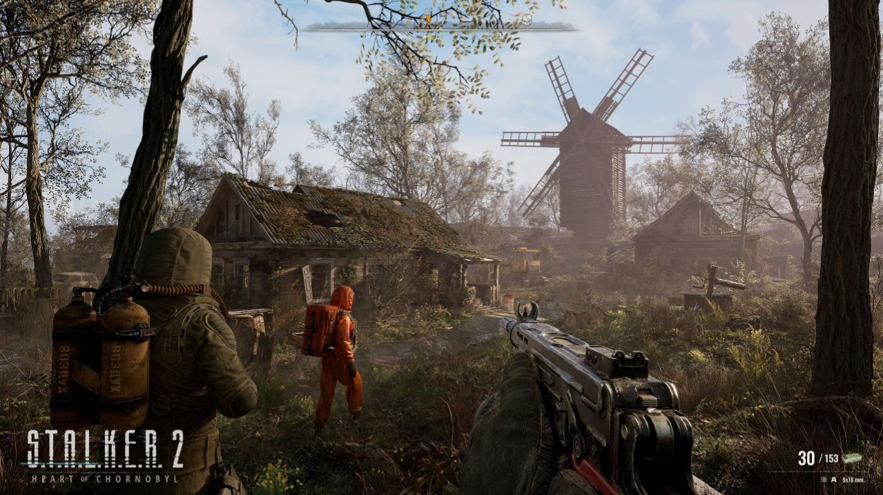 S.T.A.L.K.E.R. 2 Гуляем по зоне и миссия "Чисто бизнес"