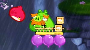 Энгри бердс: король свиней в страхе 😱 от злых птичек.