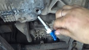 Подогрев картера Стержневым подогревателем 12 в.