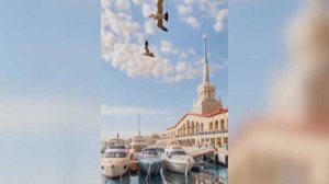 Сочи и его достопримечательности превращают в “вязаный” город с помощью нейросетей