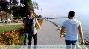 Bardolino. Бардолино, озеро Гарда, Италия.