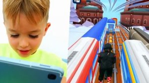 Мобильная игра для детей от Ники и Влада!