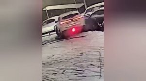 Дама на китайском кроссовере исполнила на бульваре Менделеева