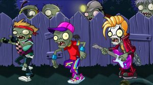 Танцующие Зомби против растений