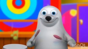 Детский мультфильм: песенка тюленя Снежка для сна / успокоится и уснёт под неё