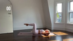 DAY 20 - 1 MONTH PILATES PLAN   25MIN HIIT full body flow   madeleineabeid