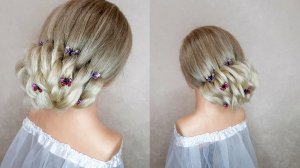 НИЗКИЙ И ЛЁГКИЙ ПУЧОК НА ДЛИННЫЕ ВОЛОСЫ В 2025 ГОДУ