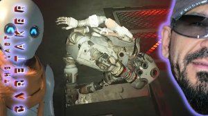 Выживач с роботом на ржавой лодке The Last Caretaker