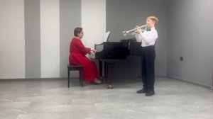 Кемерово, ЦДШИ, Фёдор Макулик 3 класс, 9 лет - В. Щёлоков "Шутка"