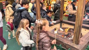 Рождественский рынок Лондона ✨ Прогулка по ярмарке Лестер-Сквер