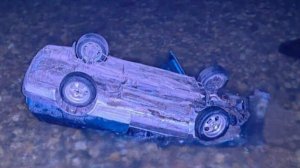 В Бурятии пять человек пострадали после падения автомобиля в озеро