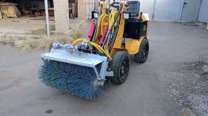 НОВЫЙ АГРЕГАТ В КОПИЛКУ / Метелка для МИНИ-ПОГРУЗЧИКА