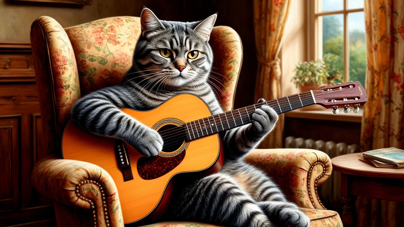 Песня обиженного кота (AI-шансон) смотреть онлайн