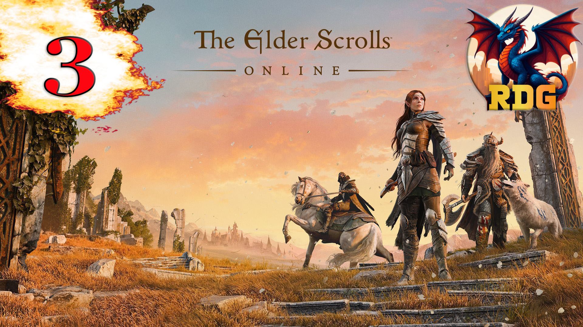 The Elder Scrolls Online чилим #3 #theelderscrolls #игры #прохождение #стрим