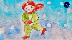 Снежинка / М. Садовский / СТИХ ДЕТЯМ / Новый год