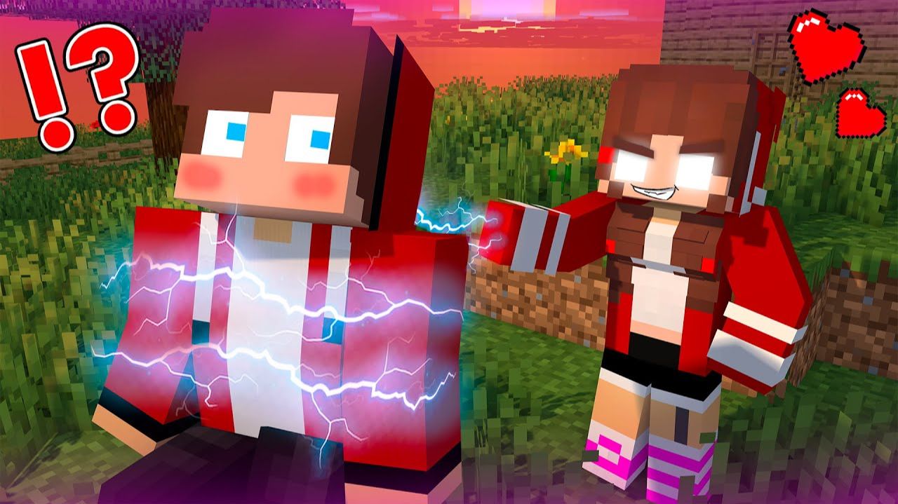 Героиня Джей Джей Похитила Джей Джей ради любви!!  - Анимация для Майнкрафт