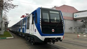 Вагоны мытищинского предприятия Метровагонмаш для метрополитена Беларуси