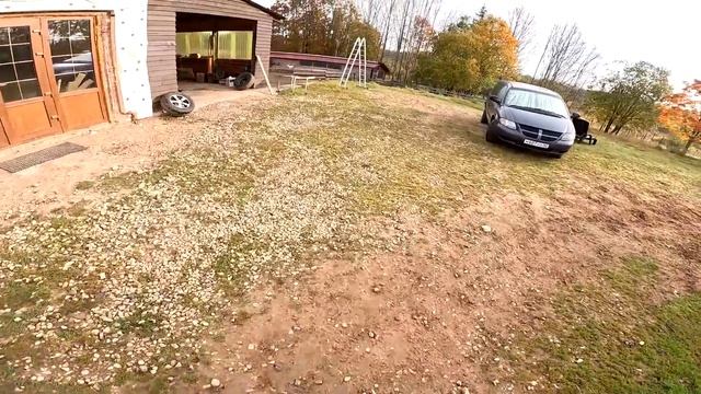 С машиной что-то не так ! Уехали в больницу с мелким ! ХУТОР В ЛЕСУ №856 смотреть онлайн